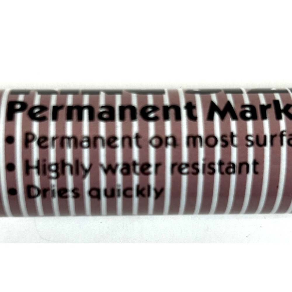 One Vintage Sanford King Size Permanent Marker Smelly #15000 Black Ink NOS WORKS - Picture 2 of 4